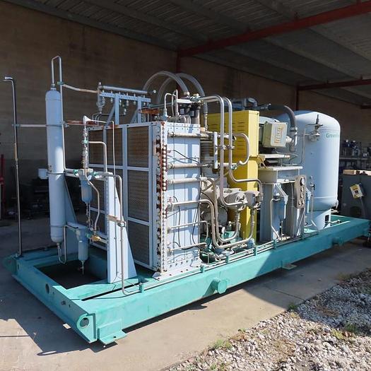 Used Greenfield High Pressure Hydrogen Compressor