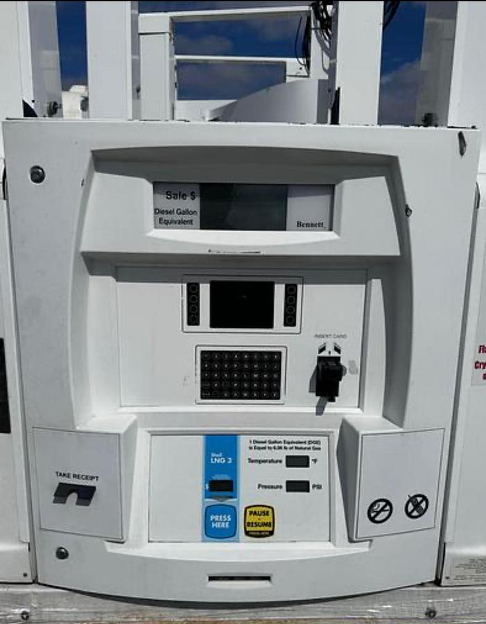 Used LNG FUEL DISPENSER / RETAIL LNG SALES