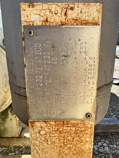 Used CNG Gas Dryer - STCNG14 Natural Gas Dryers, inlet 150 psi, flow 200-500 scfm