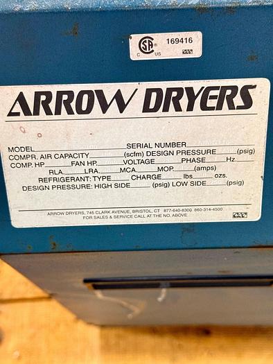 Used Arrow Dryer