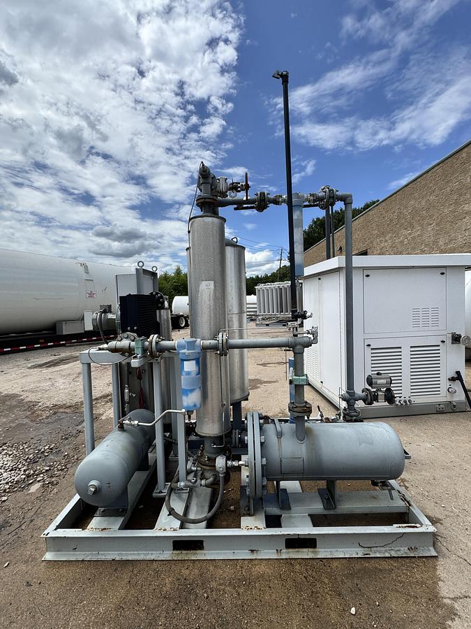Used Complete CNG Fill Station Package – 50 HP / 75 SCFM @ 9 PSI Inlet to 5,000 PSI