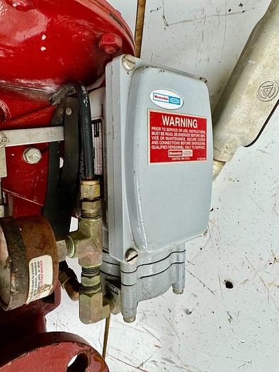 Used Masoneilan 3" Model 88U-25125 Diaphragm Control Valve | 2" Body | 150 ANSI | SVI-2 Valve Positioner | Air Filter Regulator