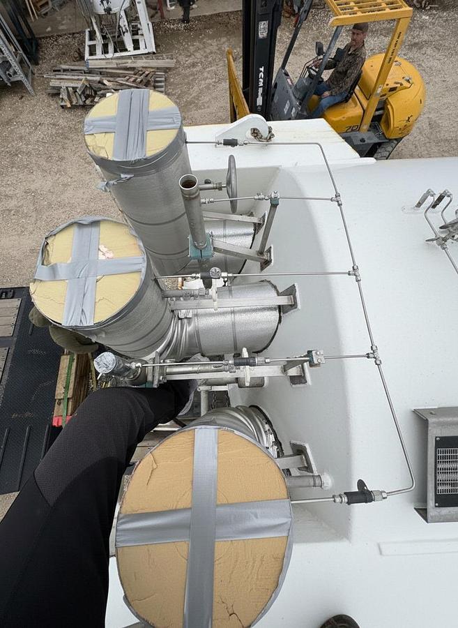 Used CVA-6K-250-VT, 6,000 Gallon / 250 PSI Cryogenic Vessel Alternatives ( LIN / LOX/ LAR/ LNG service