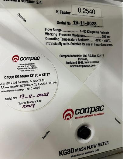 Compac CNG Dispenser