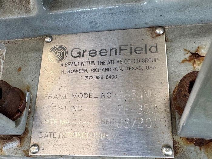 Brand New Greenfield B65 - 4NG CNG 5 stages Compressor 15-4500 psi @ 120 SCFM / + Engine Drive (optional)