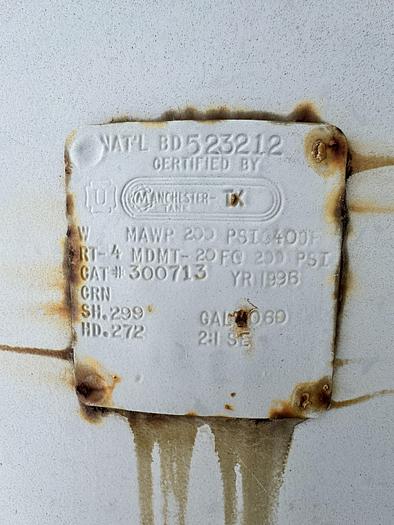 Used Manchester - IN Tank 5060 Gallon