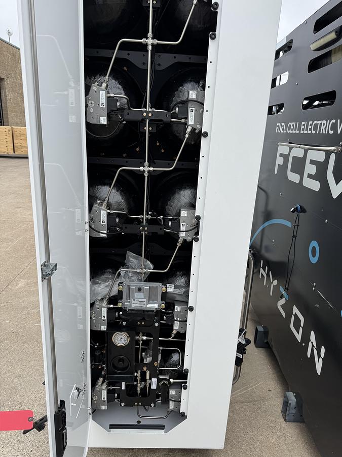 Used Truck Mount Compressed Hydrogen Gas Fuel Supply System