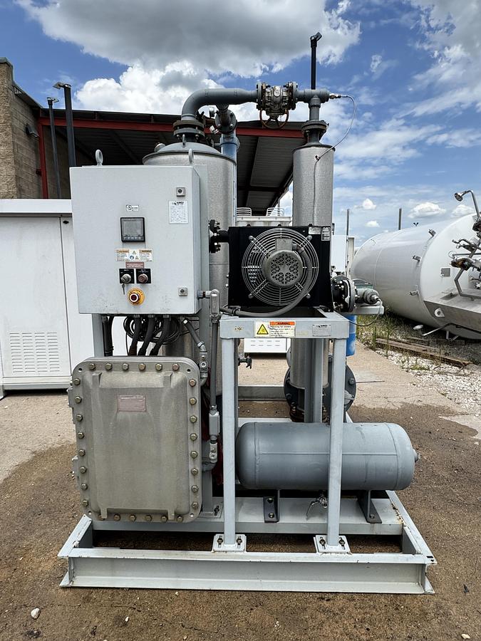 Used Complete CNG Fill Station Package – 50 HP / 75 SCFM @ 9 PSI Inlet to 5,000 PSI