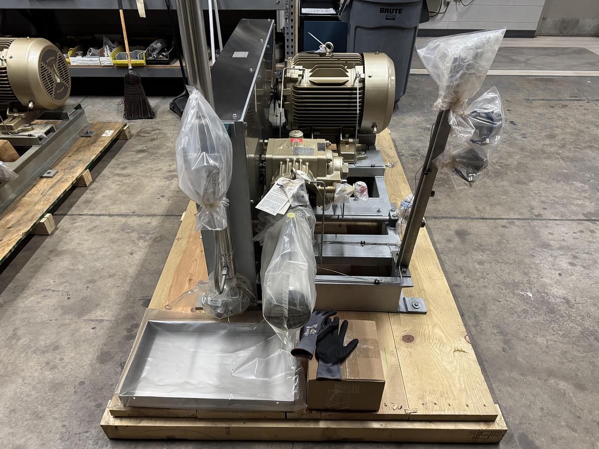 Brand New Nikkiso - ACD 1 SGV Cryogenic Pump, 10 to 7000 psi, 3.1- GPM Flow, 40HP Liquid Hydrogen LH2, LIN, LAR