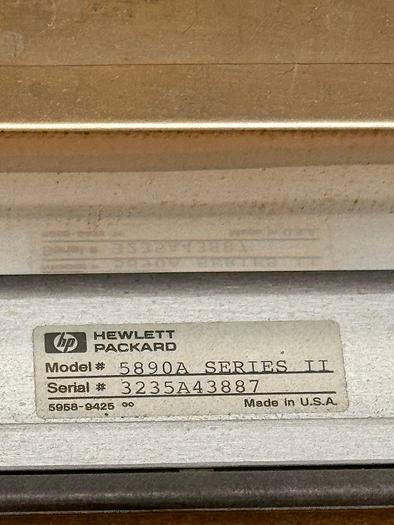 Used Hewlett 5890 Series 2 Gas Chrotomograph