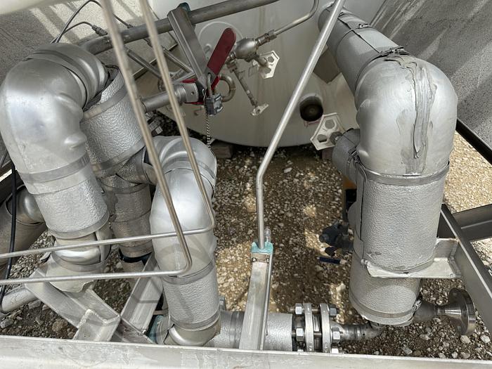 Used Cryogenic Tank  3,000 Gallon LNG Service