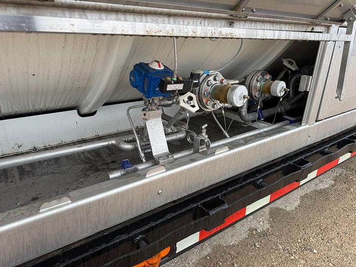 2022 Mobile Cryogenic Gas Trailer with Storage and Regasification