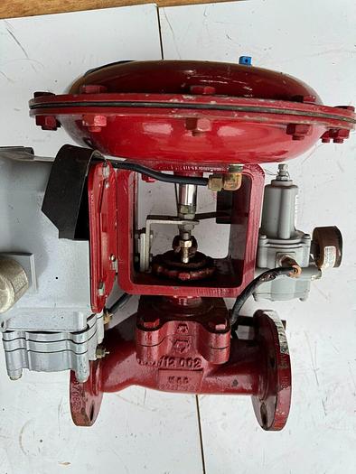 Used Masoneilan 3" Model 88U-25125 Diaphragm Control Valve | 2" Body | 150 ANSI | SVI-2 Valve Positioner | Air Filter Regulator