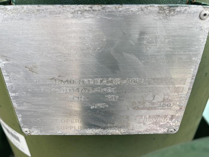 Used Gas Dryer - Single Tower Natural Gas Dryers / CNG Dryer 150 psi 1600 scfm