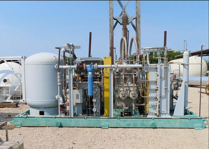 Used Greenfield High Pressure Hydrogen Compressor