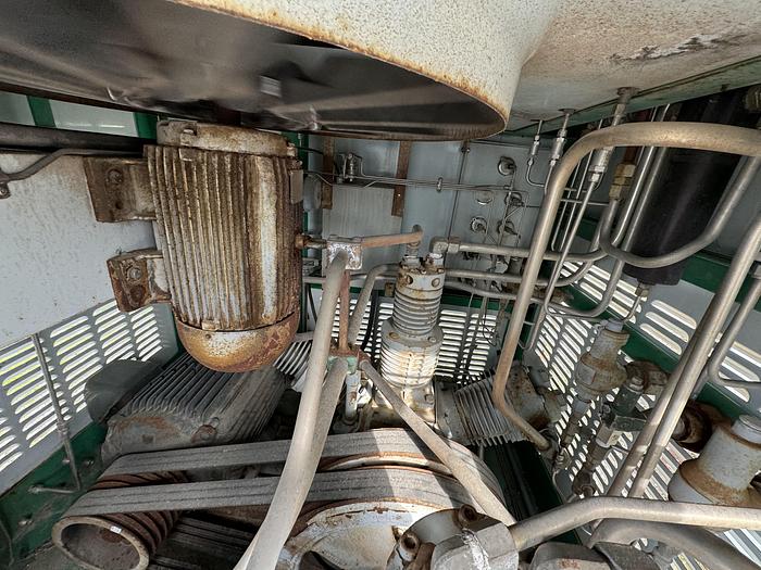 Used 2003 Greenfield / Sulzer CNG Compressor B65 -4/6NG, inlet 3-15 psi outlet 4500 psi capacity 83-110 SCFM