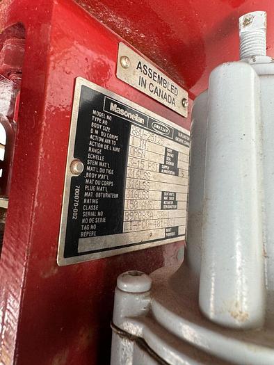 Used Masoneilan 3" Model 88U-25125 Diaphragm Control Valve | 1" Body | 150 ANSI | SVI-2 Valve Positioner | Air Filter Regulator