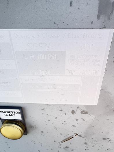 Used Powerex Scroll  SPL3665329  Air Compressor