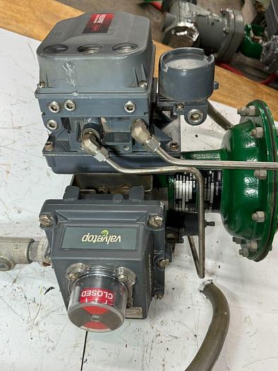 Used Fisher Controls Type 1052/V100 Pneumatic Actuator Valve | Size 20 | ANSI CL150