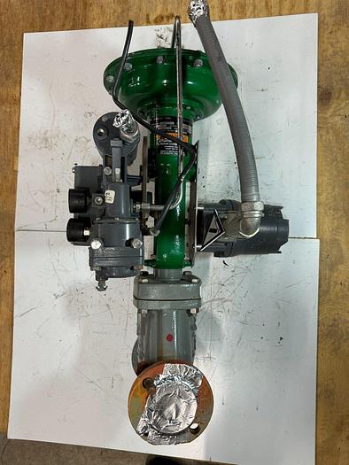 Used Fisher Type 657 Control Valve with 1" Type 3590 Size 30 Actuator