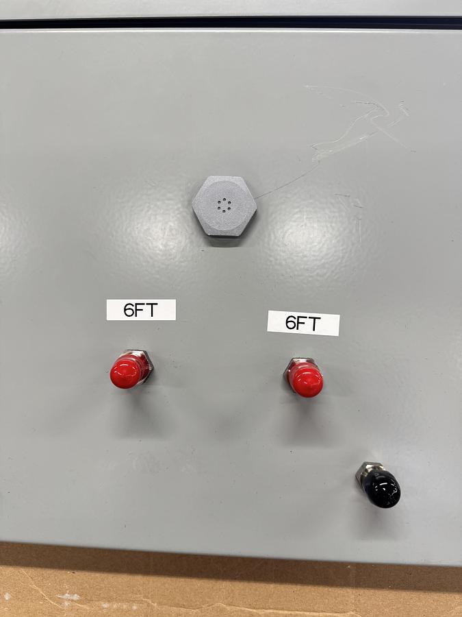 Used Hydrogen Switchover Manifold w/ Excess Flow and Estop Protection