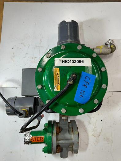 Used Fisher Controls Type 1052/V100 Pneumatic Actuator Valve | Size 20 | ANSI CL150 | Industrial Process Control