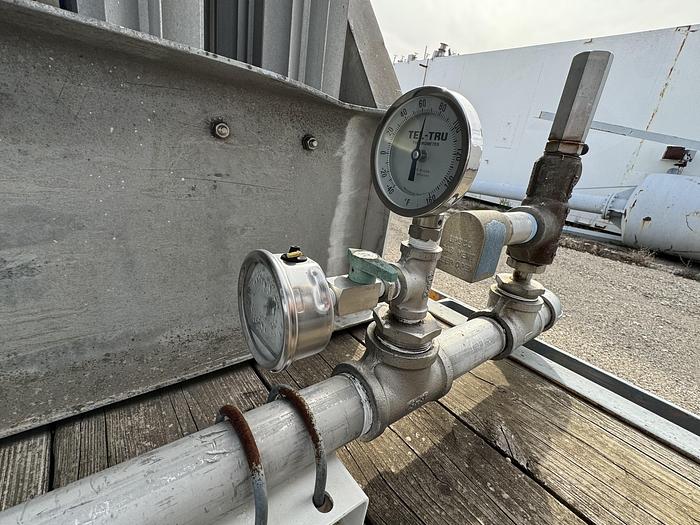 Used LNG Regasification Trailer with Gas Odorizer 26,000 scfh (LNG Vaporizer Skid)