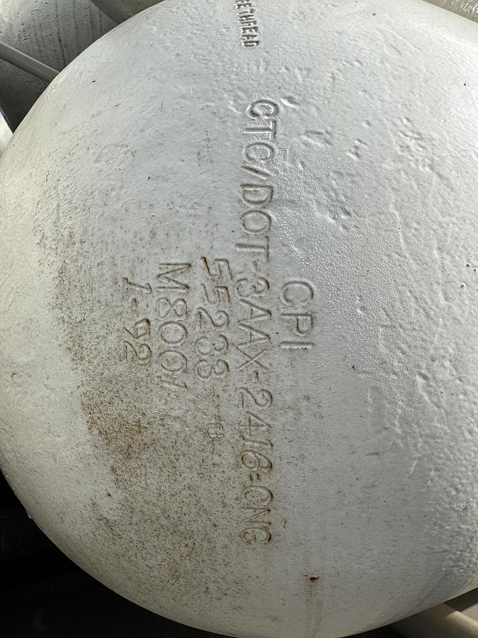 Used Fiba DOT-3AAX-2400 Trailer T-291 Argon 2658psi 340WCF