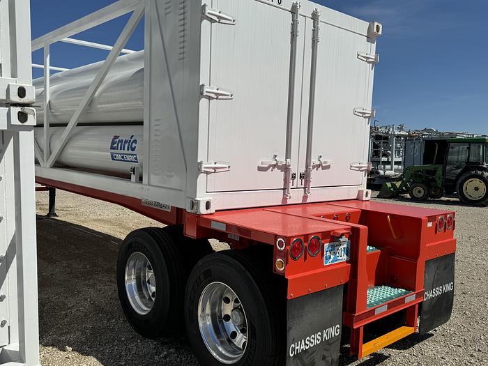 Used Brand NEW - Helium Tube Skid - 160,000 SCF at 3161 PSI. 40ft trailer with 34K GVWR 