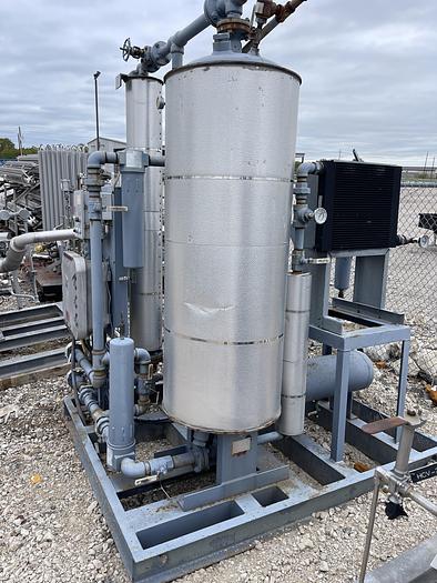 Used CNG Gas Dryer - Single Tower Natural Gas Dryers, inlet 150 psi, flow 200-500 scfm