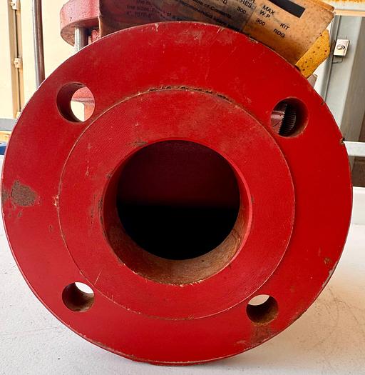 Used Kimray 4" Pneumatic Control Valve – Class 150 RF | Cast Ductile Body | Linear Trim | Fail-Closed