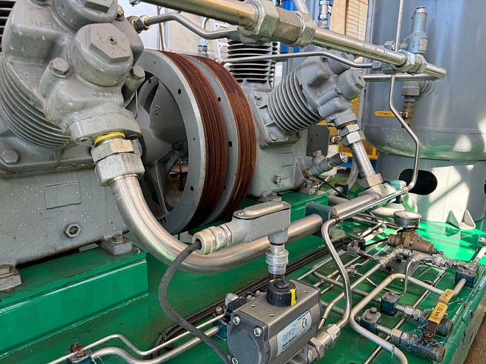 Brand New Greenfield B65 - 4NG CNG 5 stages Compressor 15-4500 psi @ 120 SCFM / + Engine Drive (optional)