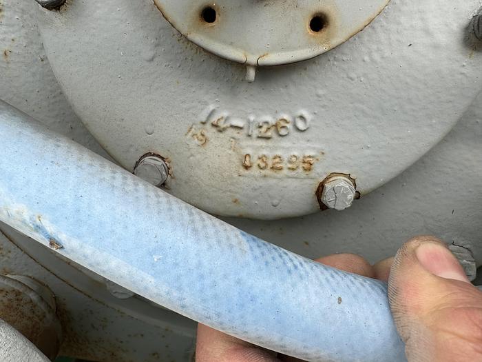 Used 2003 Greenfield / Sulzer CNG Compressor B65 -4/6NG, inlet 3-15 psi outlet 4500 psi capacity 83-110 SCFM