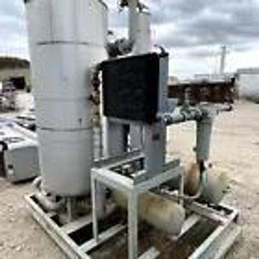 Used CNG Gas Dryer - Regenerable Single Tower Natural Gas Dryer, inlet 5-120 psi, Flo