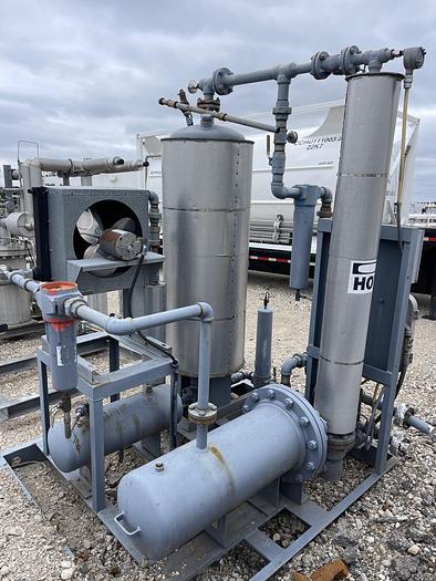 Used CNG Gas Dryer - Single Tower Natural Gas Dryers, inlet 150 psi, flow 200-500 scfm