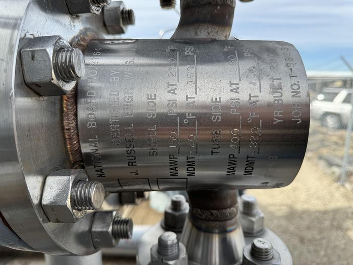 Used LNG Regasification Trailer with Gas Odorizer 26,000 scfh (LNG Vaporizer Skid)