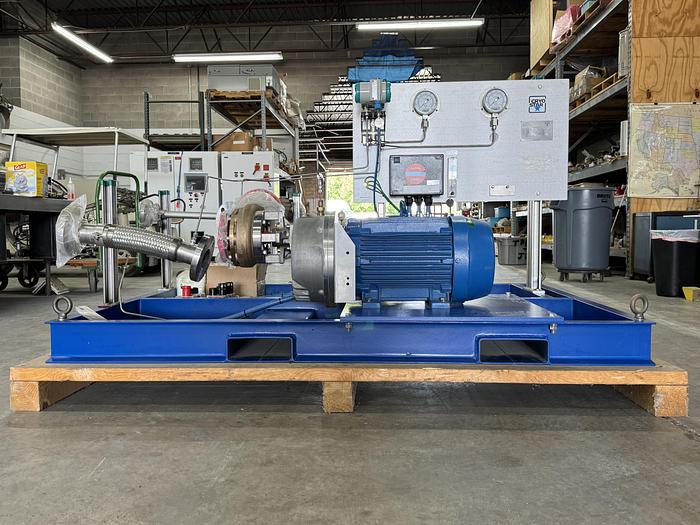 Refurbished LNG Pump Skid GBS 155 (Cryo Star / Nikkiso) - 120 GPM, 75 psig 20HP 60 Hz