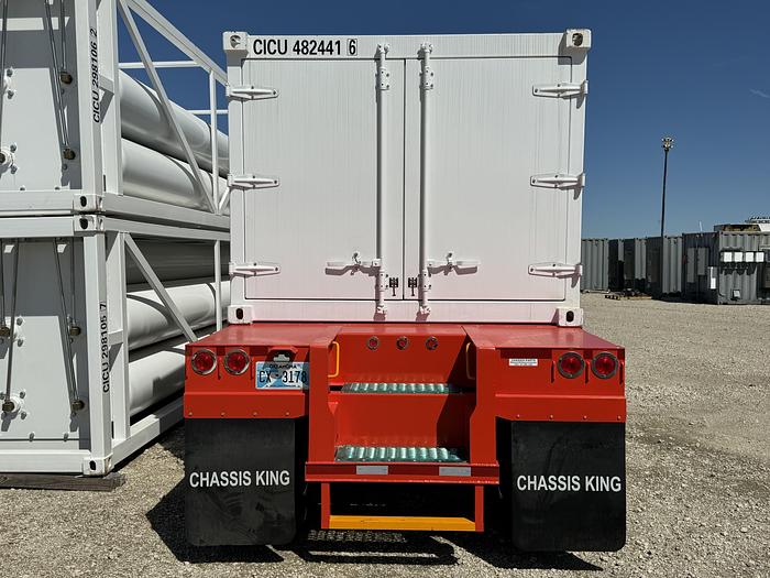 Used Brand NEW - Helium Tube Skid - 160,000 SCF at 3161 PSI. 40ft trailer with 34K GVWR 