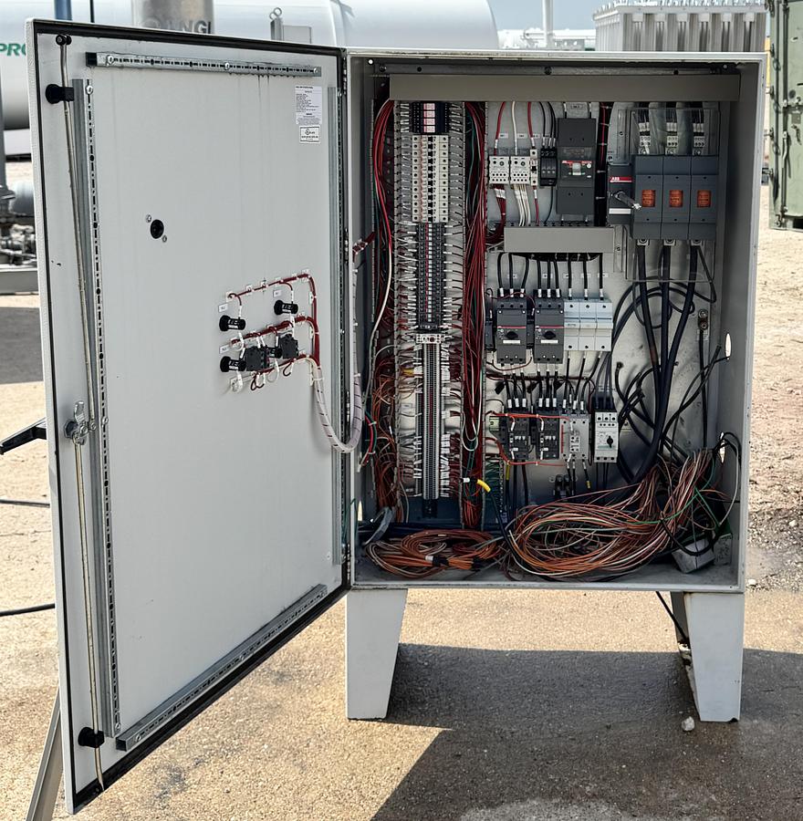 Used Complete CNG Fill Station Package – 50 HP / 75 SCFM @ 9 PSI Inlet to 5,000 PSI