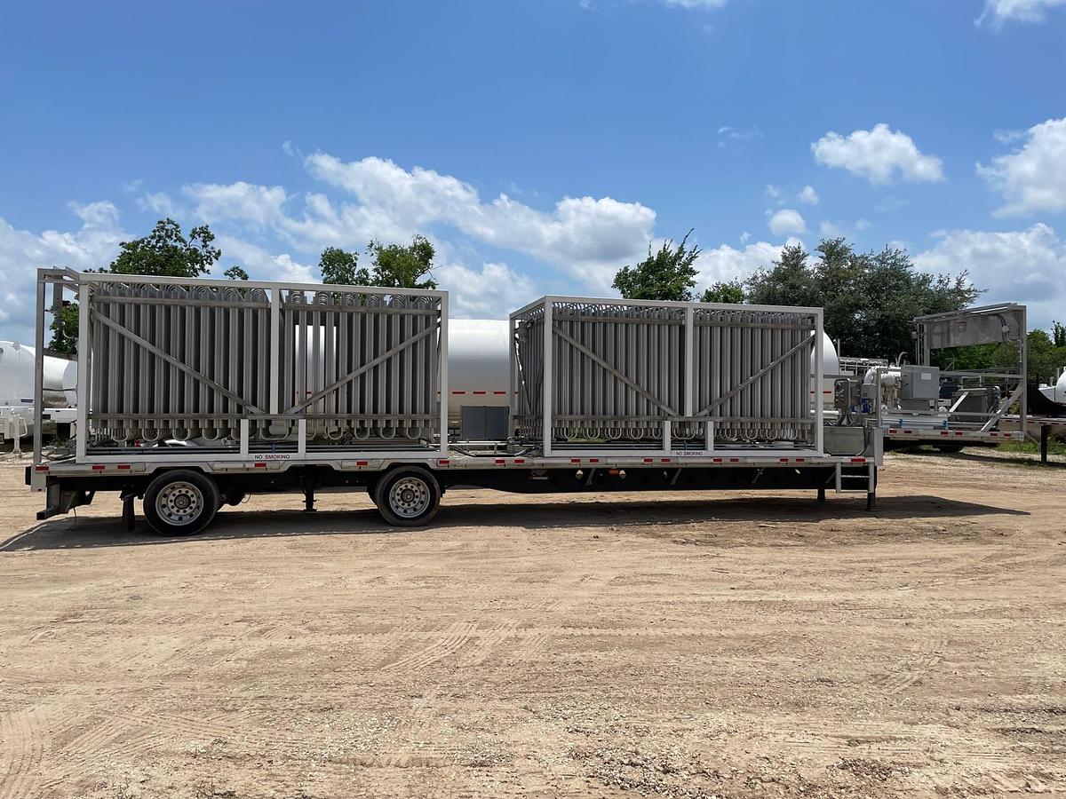 Used Complete LNG Vaporizer System – 16,700-Gallon Mobile LNG trailer / Storage and Vaporization Package 24/7 Operation - Fully refurbished