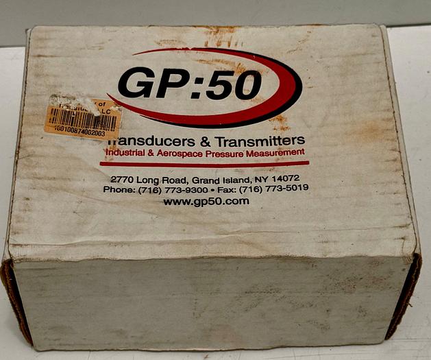 Used GP:50 Pressure Transducer
