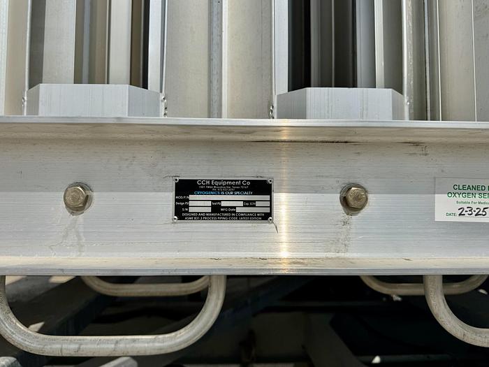 Mobile Vaporizer 74 MCFH / 700psi for LNG / LOX / LIN / LAR - ReGasPro 74M