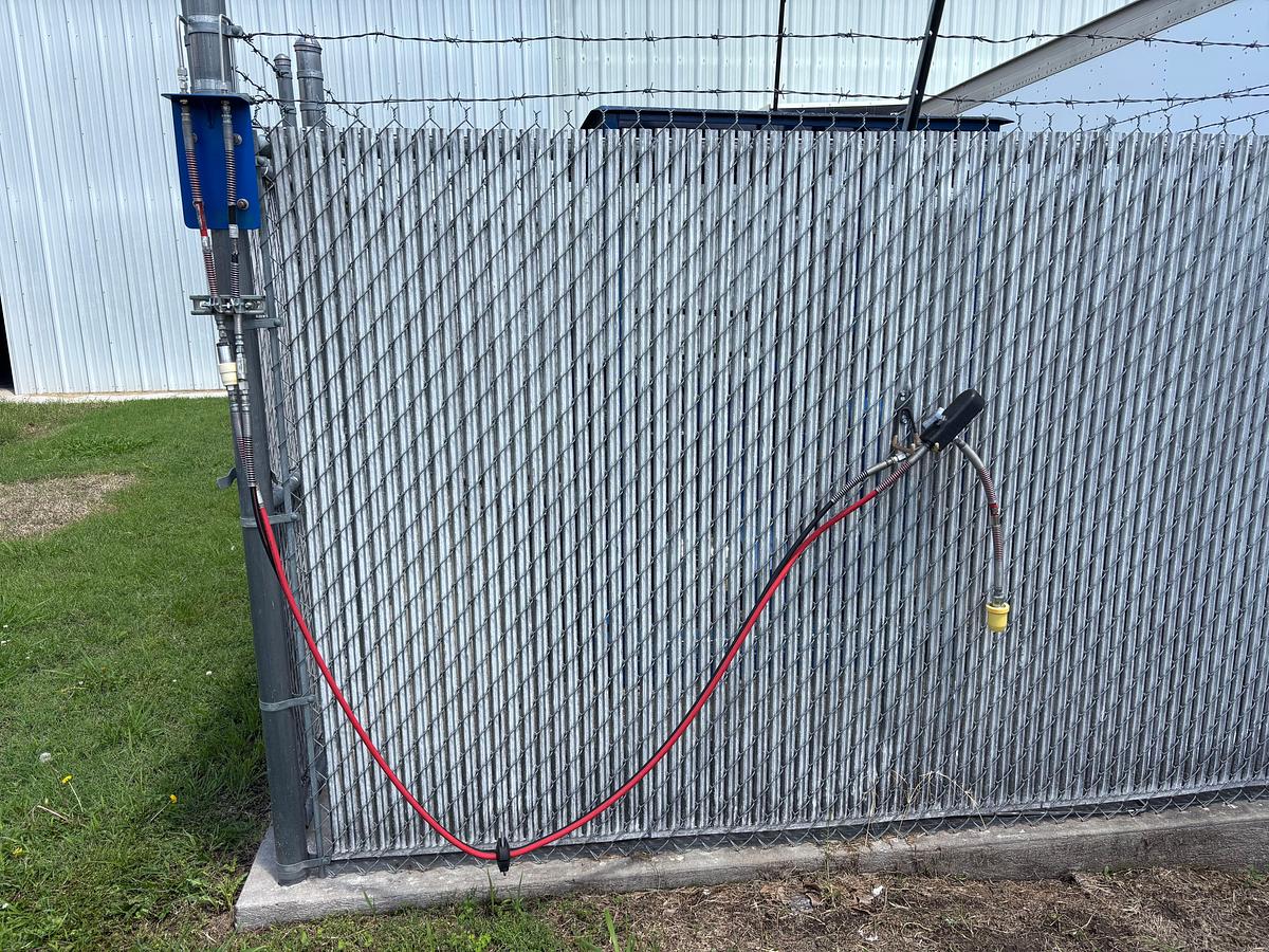 Used CNG Fill Station with Kimary WR 1750 OP 3.5 Regulator – Skid Mounted Reciprocating Gas Compressor