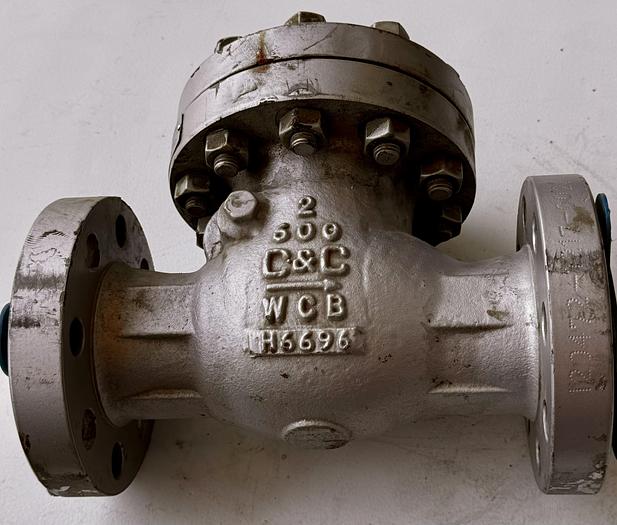 Used WCB Swing Check Valve – Class 600 | ASME B16.34 | 1,480 PSI CWP | -20°F to 800°F