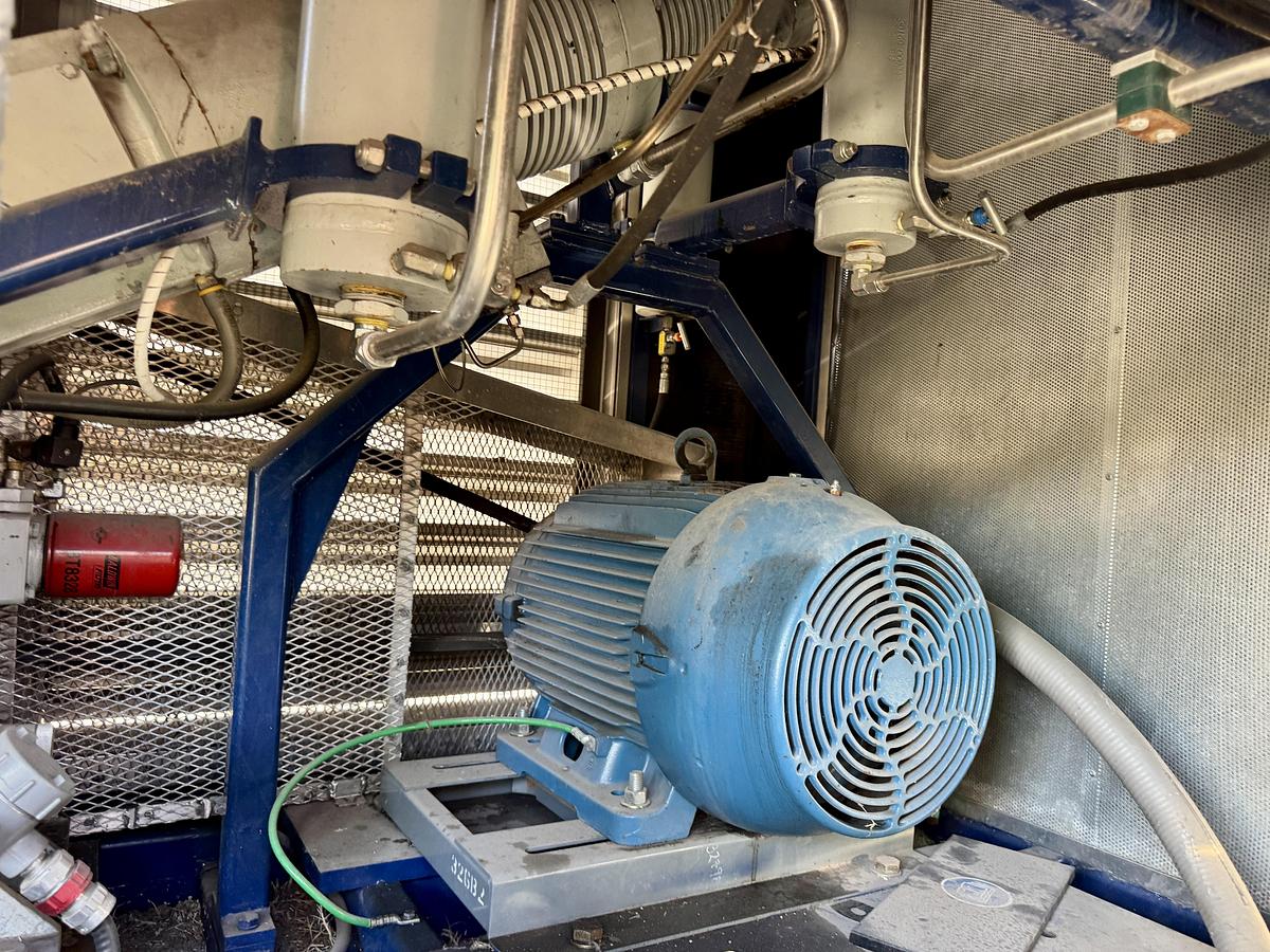 Used IMW50 CNG Compressor - 90 SCFM. 50HP, 30-40psi inlet 4500 PSI Discharge