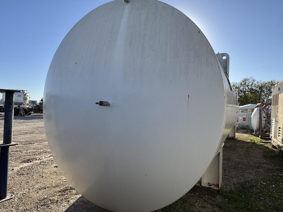 Used Process Engineering 20,000 Gallon Liquid Nitrogen Cryogenic Storage Tank – 150 PSI – Horizontal Vacuum Insulated