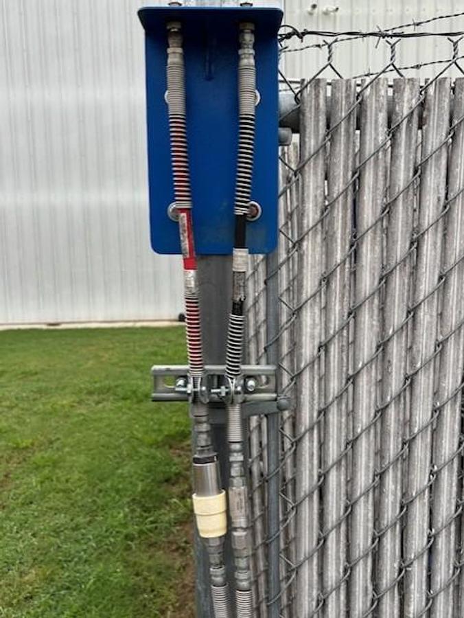 Used CNG Fill Station with Kimary WR 1750 OP 3.5 Regulator – Skid Mounted Reciprocating Gas Compressor