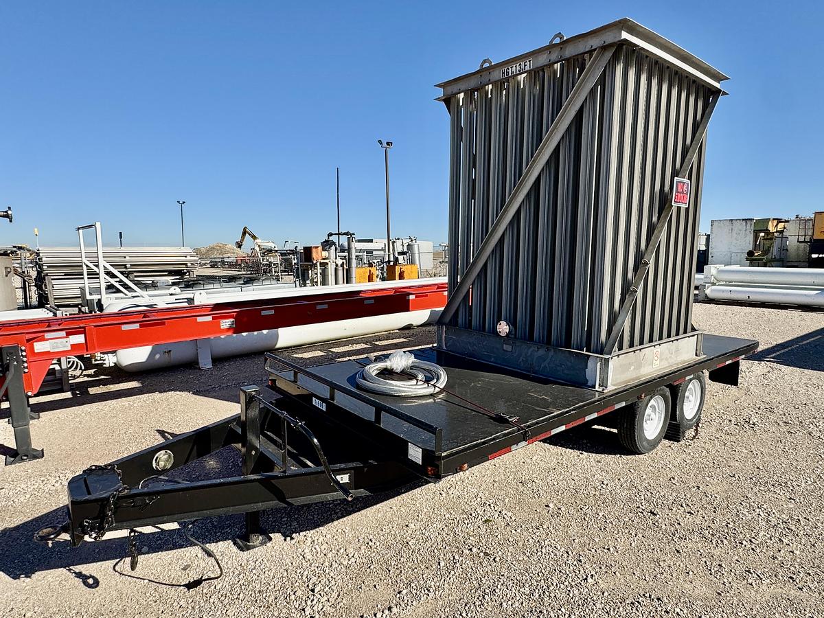 Used 2007 BigTex trailer with LNG Vaporizer 31MCFH at 100 psi