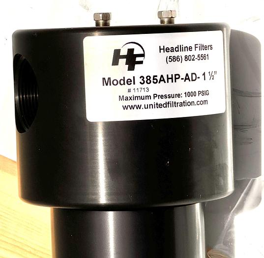 Headline Filter Model 385A-HP-AD- 1 1/2"