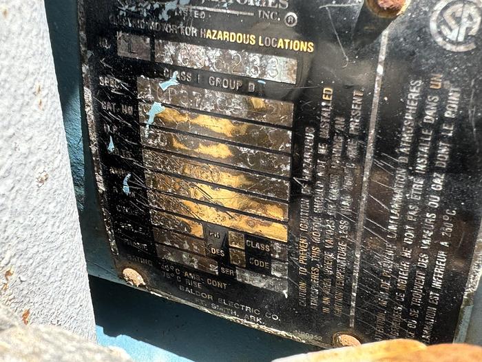 Used CNG Compressor - Norwalk NQSV3-15 230/460/3 30hp motor 15 - 3600 psi @ 50 scfm